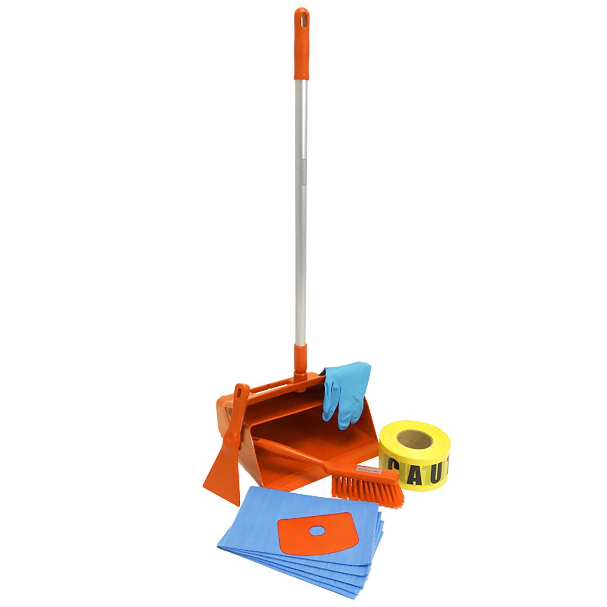 Glass Breakage Incident Clean Up Kit, Orange - K80700/T